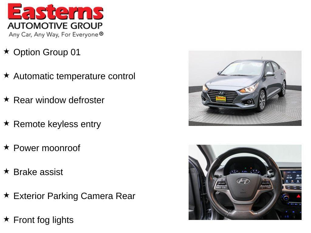 used 2020 Hyundai Accent car, priced at $14,950