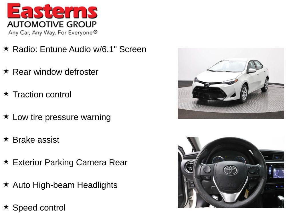 used 2019 Toyota Corolla car, priced at $17,524
