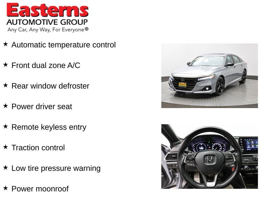 used 2022 Honda Accord car, priced at $26,850