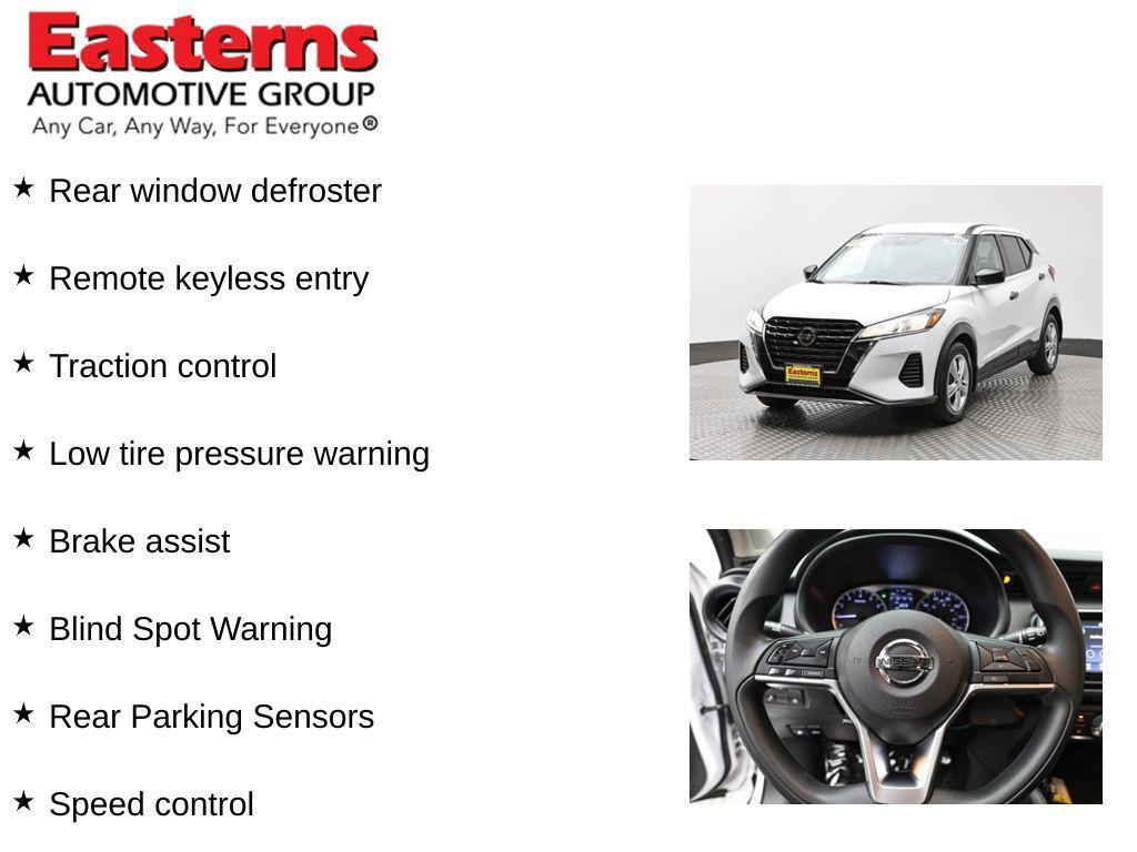 used 2021 Nissan Kicks car, priced at $14,375