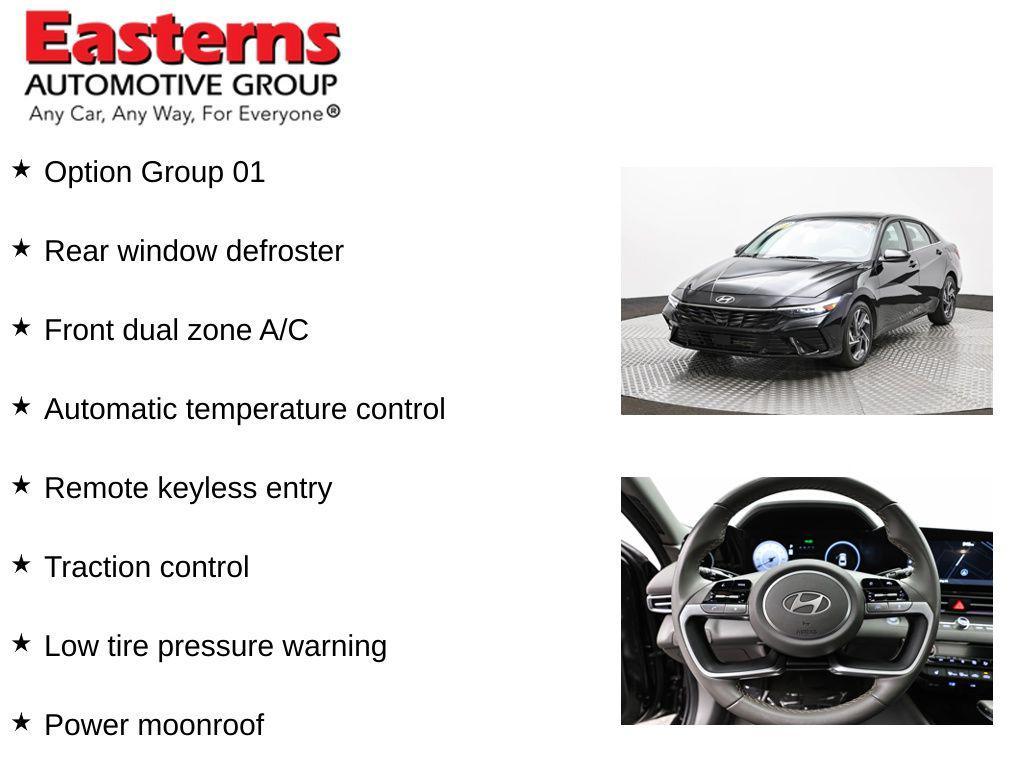 used 2025 Hyundai Elantra car, priced at $20,950