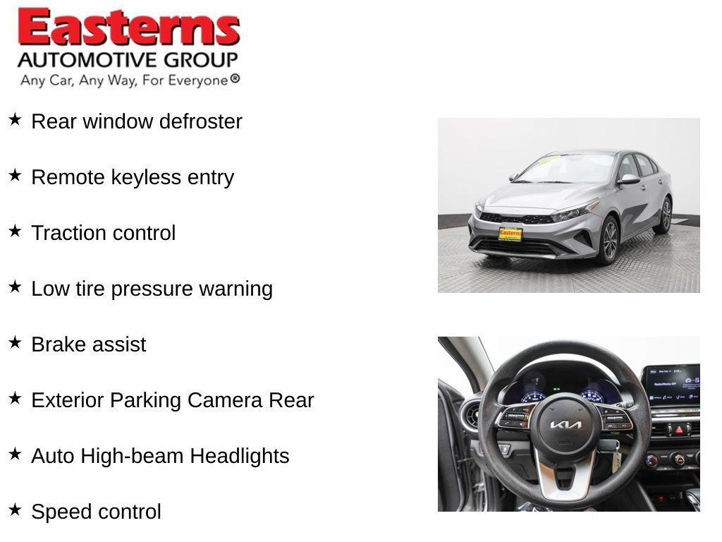 used 2023 Kia Forte car, priced at $16,950