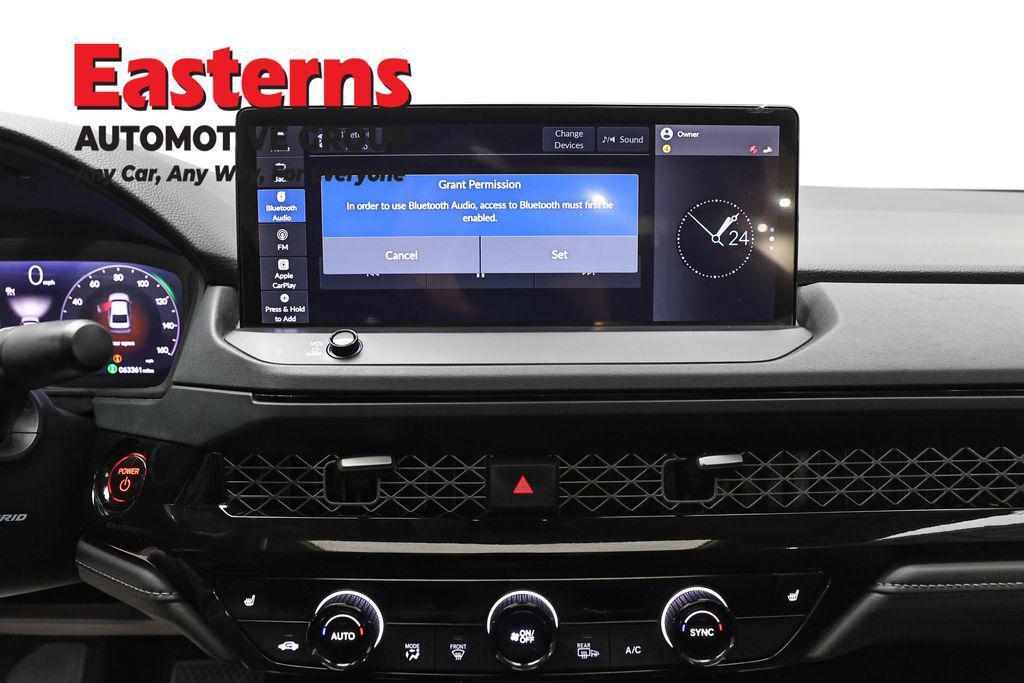 used 2025 Honda Accord Hybrid car, priced at $27,950