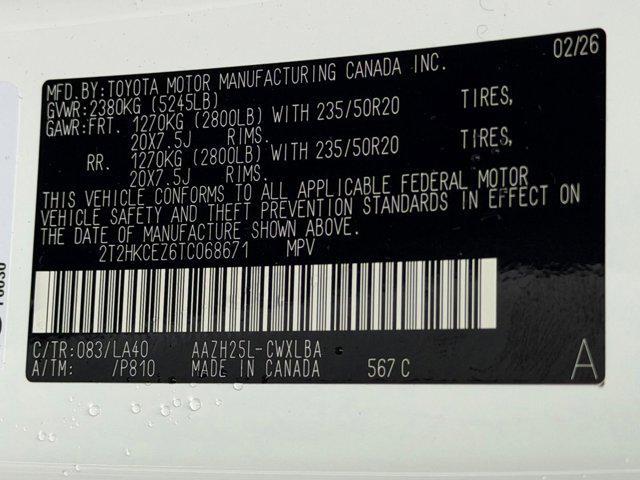 new 2026 Lexus NX 350h car, priced at $58,923