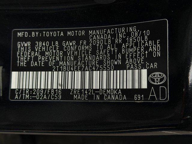 used 2010 Toyota Corolla car, priced at $5,499