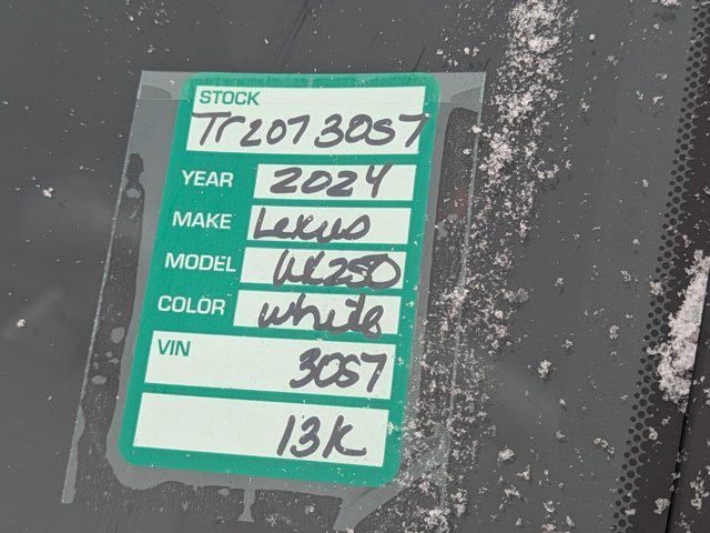 used 2024 Lexus UX 250h car, priced at $34,999