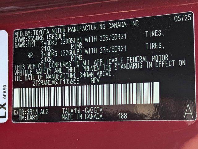 used 2025 Lexus RX 350 car, priced at $60,397