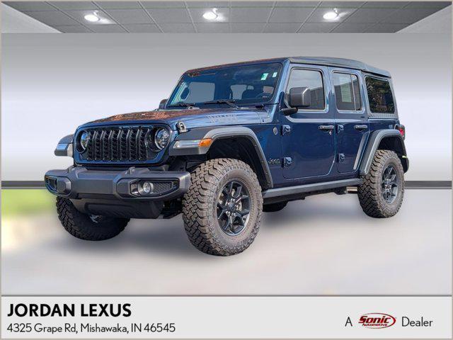 used 2025 Jeep Wrangler car, priced at $35,696