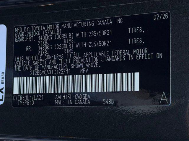 new 2026 Lexus RX 350 car, priced at $68,857