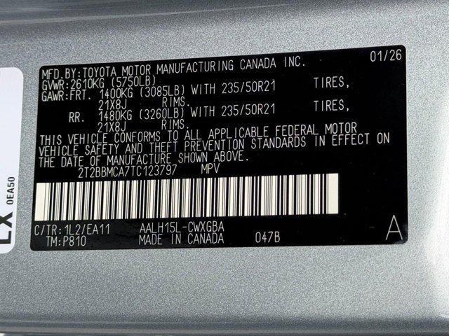 new 2026 Lexus RX 350h car, priced at $59,558