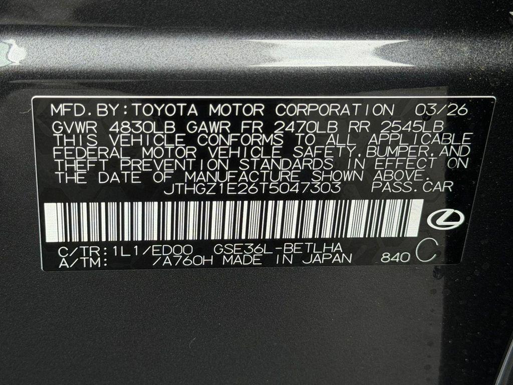 new 2026 Lexus IS 350 car, priced at $58,325