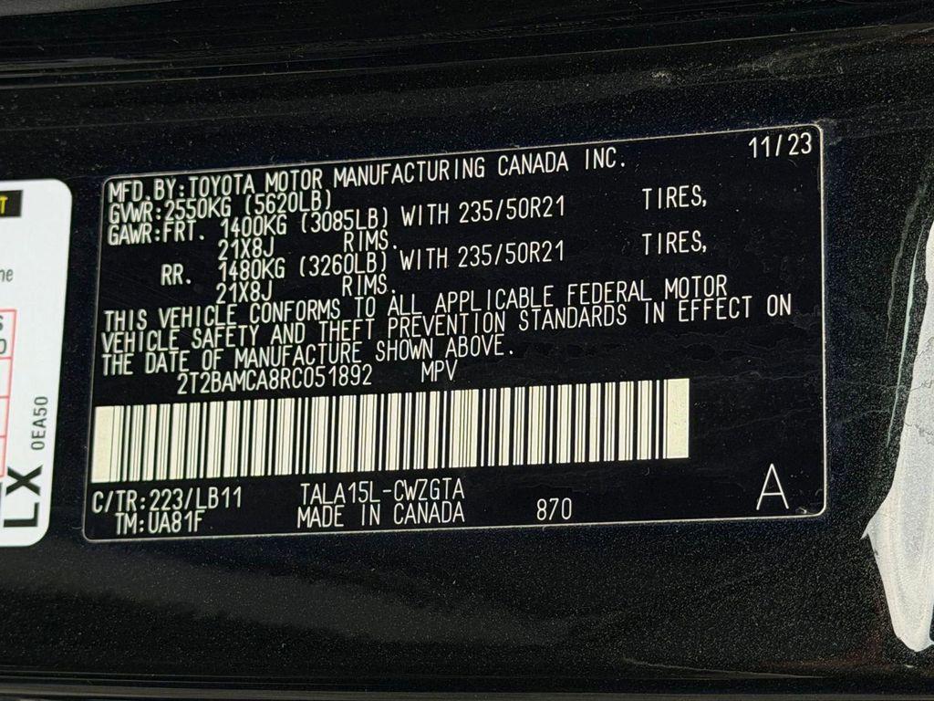 used 2024 Lexus RX 350 car, priced at $53,250