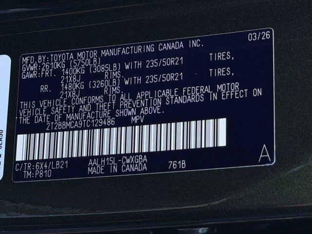 new 2026 Lexus RX 350h car, priced at $62,156