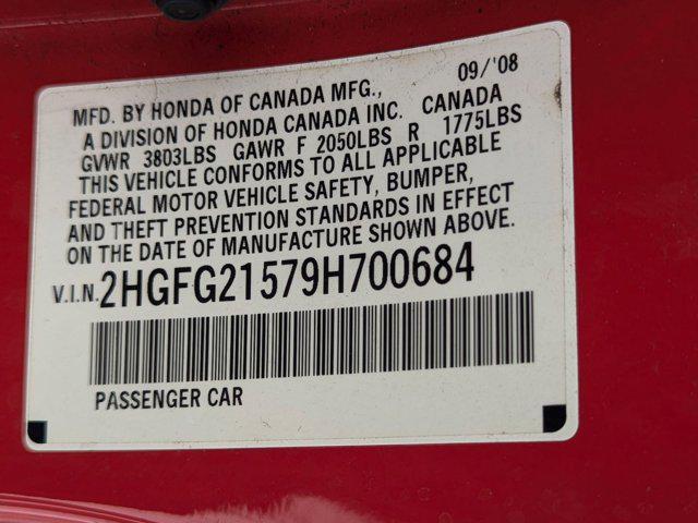 used 2009 Honda Civic car, priced at $7,596