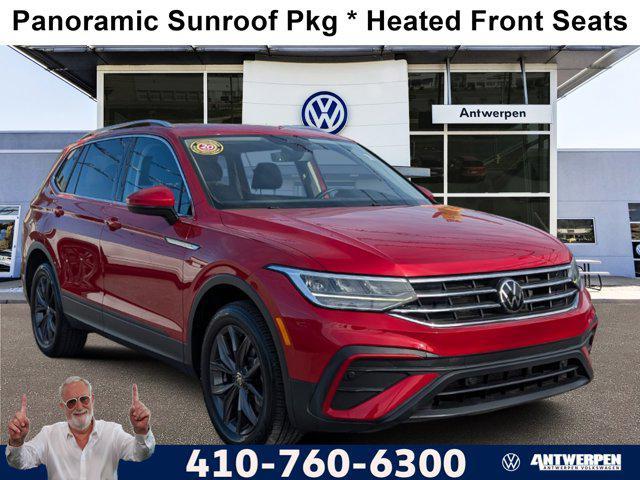 used 2023 Volkswagen Tiguan car, priced at $21,000