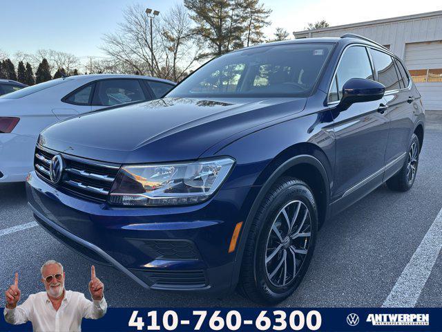 used 2021 Volkswagen Tiguan car, priced at $20,000