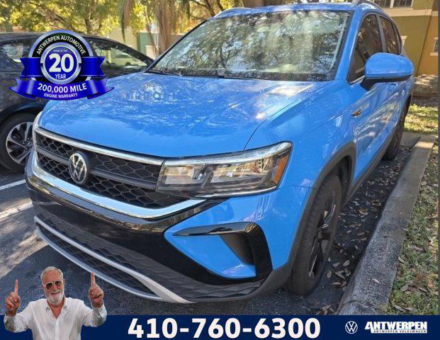 used 2023 Volkswagen Taos car, priced at $18,402