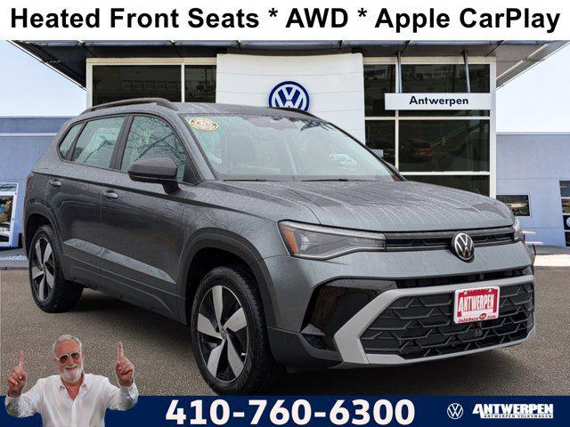 used 2025 Volkswagen Taos car, priced at $24,788