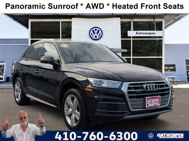used 2018 Audi Q5 car, priced at $14,350