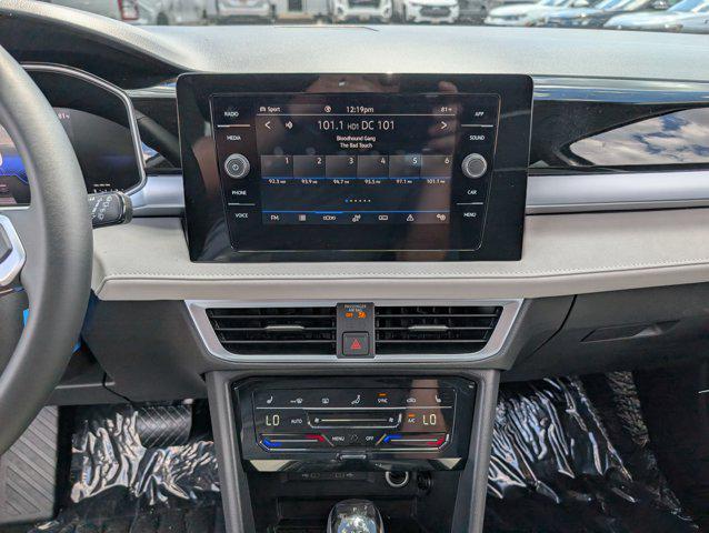 new 2025 Volkswagen Taos car, priced at $25,958