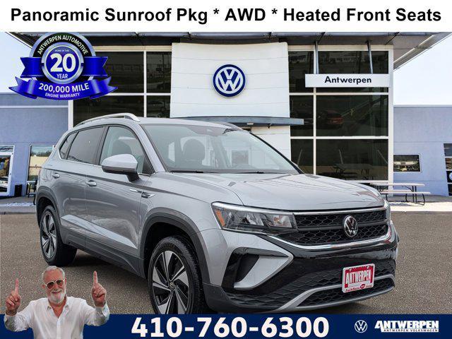 used 2023 Volkswagen Taos car, priced at $20,203