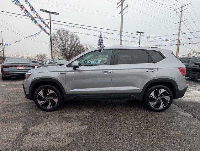 used 2023 Volkswagen Taos car, priced at $20,203