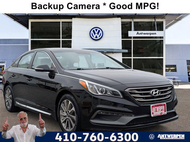 used 2016 Hyundai Sonata car, priced at $9,500