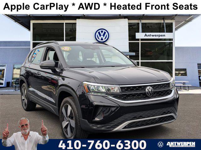 used 2024 Volkswagen Taos car, priced at $22,200