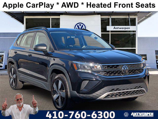 used 2024 Volkswagen Taos car, priced at $19,000