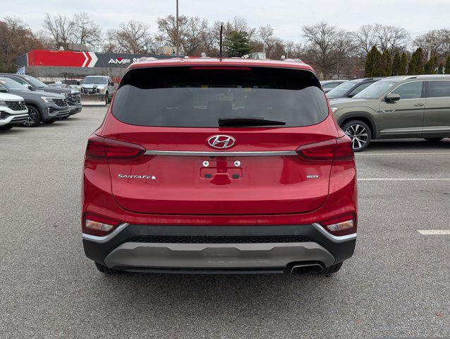 used 2019 Hyundai Santa Fe car, priced at $13,500