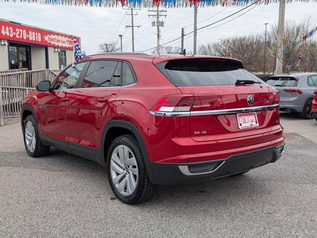 used 2022 Volkswagen Atlas Cross Sport car, priced at $24,400