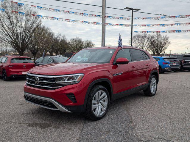 used 2022 Volkswagen Atlas Cross Sport car, priced at $24,400