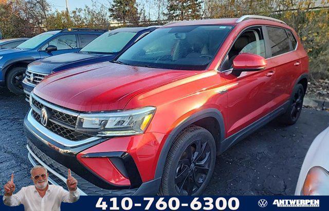 used 2022 Volkswagen Taos car, priced at $18,700