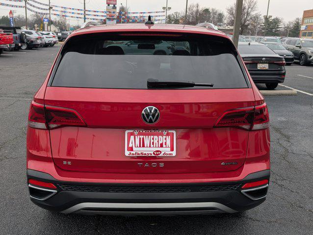 used 2022 Volkswagen Taos car, priced at $14,902