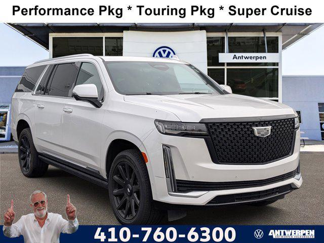 used 2022 Cadillac Escalade ESV car, priced at $57,400
