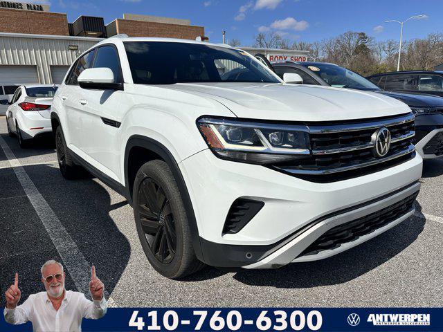 used 2022 Volkswagen Atlas Cross Sport car, priced at $19,222