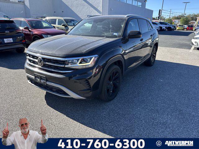 used 2022 Volkswagen Atlas Cross Sport car, priced at $20,800