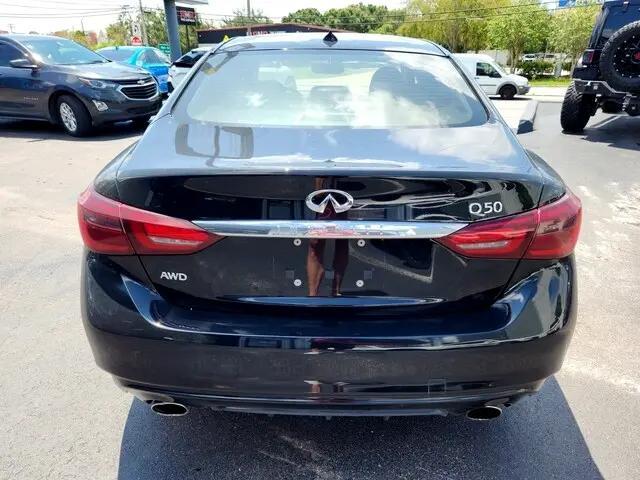 used 2018 INFINITI Q50 car, priced at $8,450