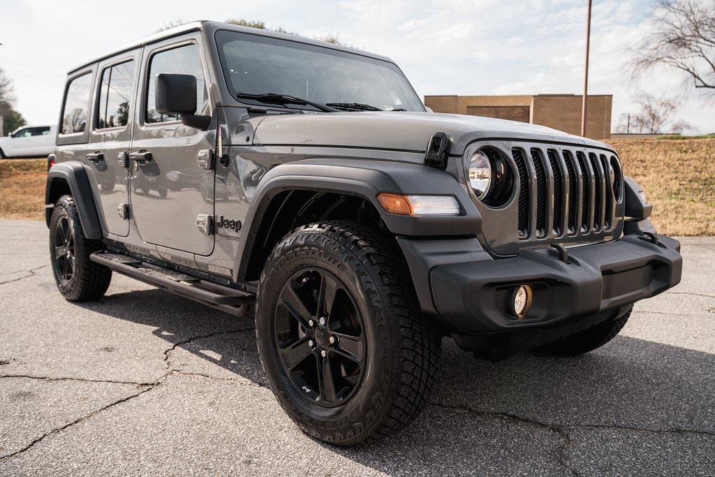 used 2022 Jeep Wrangler Unlimited car, priced at $29,950