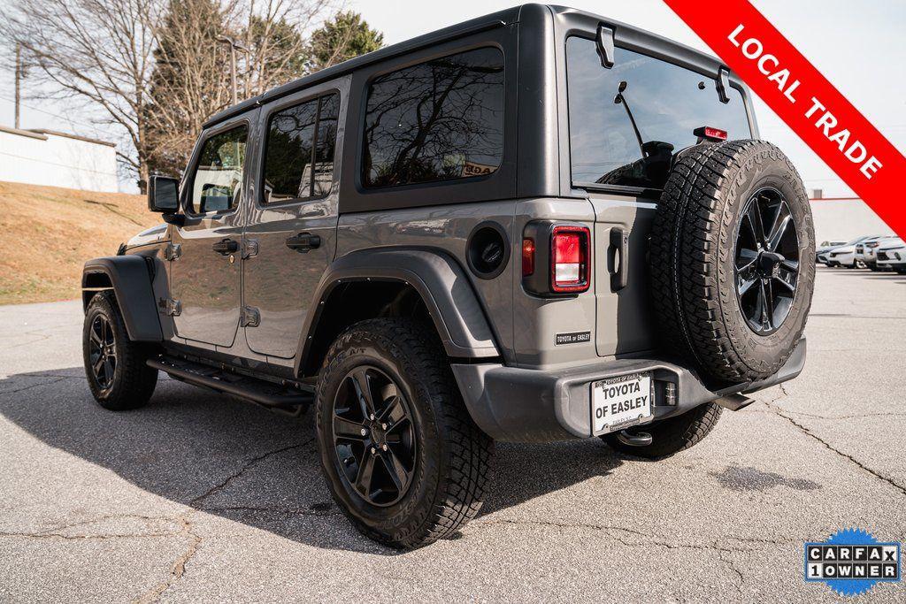 used 2022 Jeep Wrangler Unlimited car, priced at $29,750