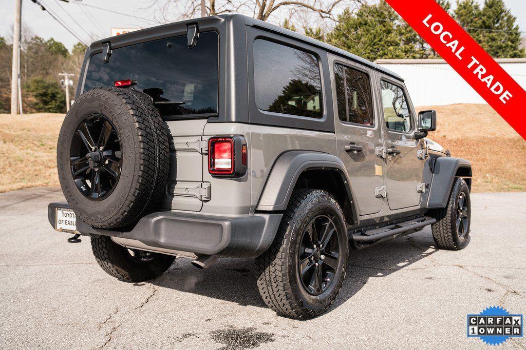 used 2022 Jeep Wrangler Unlimited car, priced at $29,750