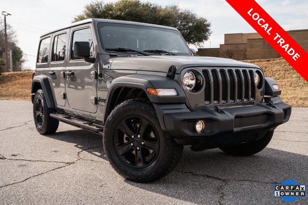 used 2022 Jeep Wrangler Unlimited car, priced at $29,750