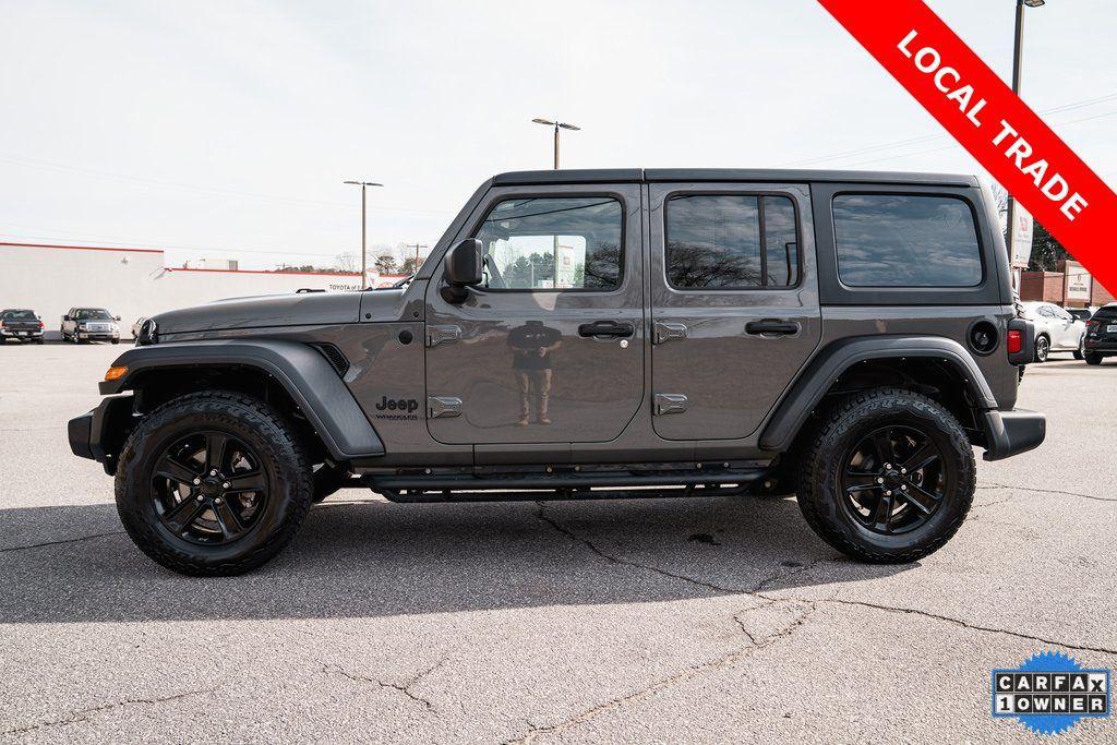 used 2022 Jeep Wrangler Unlimited car, priced at $29,750
