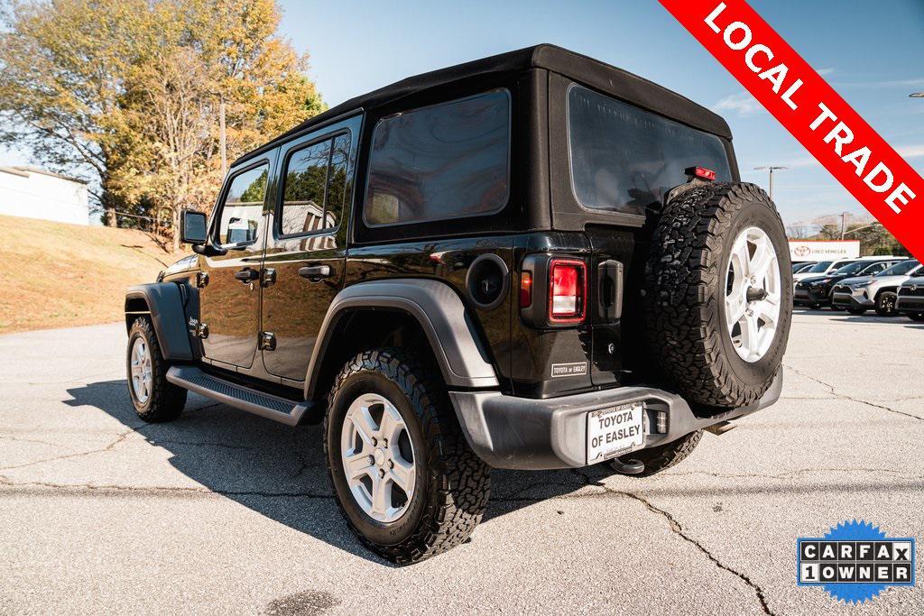 used 2020 Jeep Wrangler Unlimited car, priced at $25,750