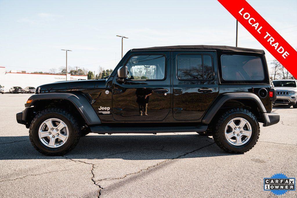 used 2020 Jeep Wrangler Unlimited car, priced at $25,750