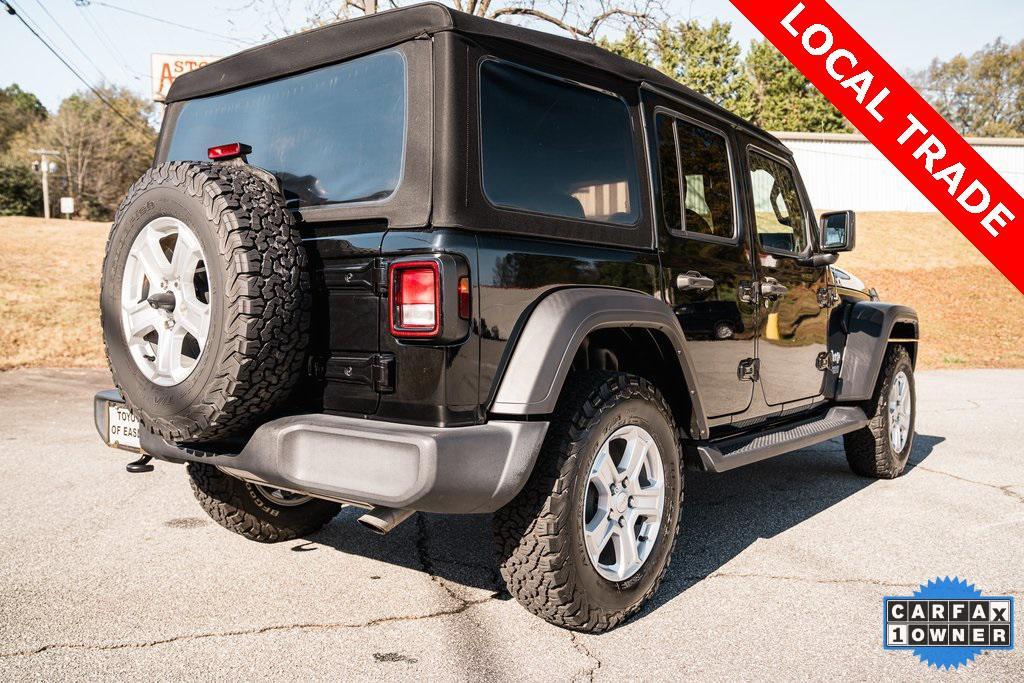 used 2020 Jeep Wrangler Unlimited car, priced at $25,750