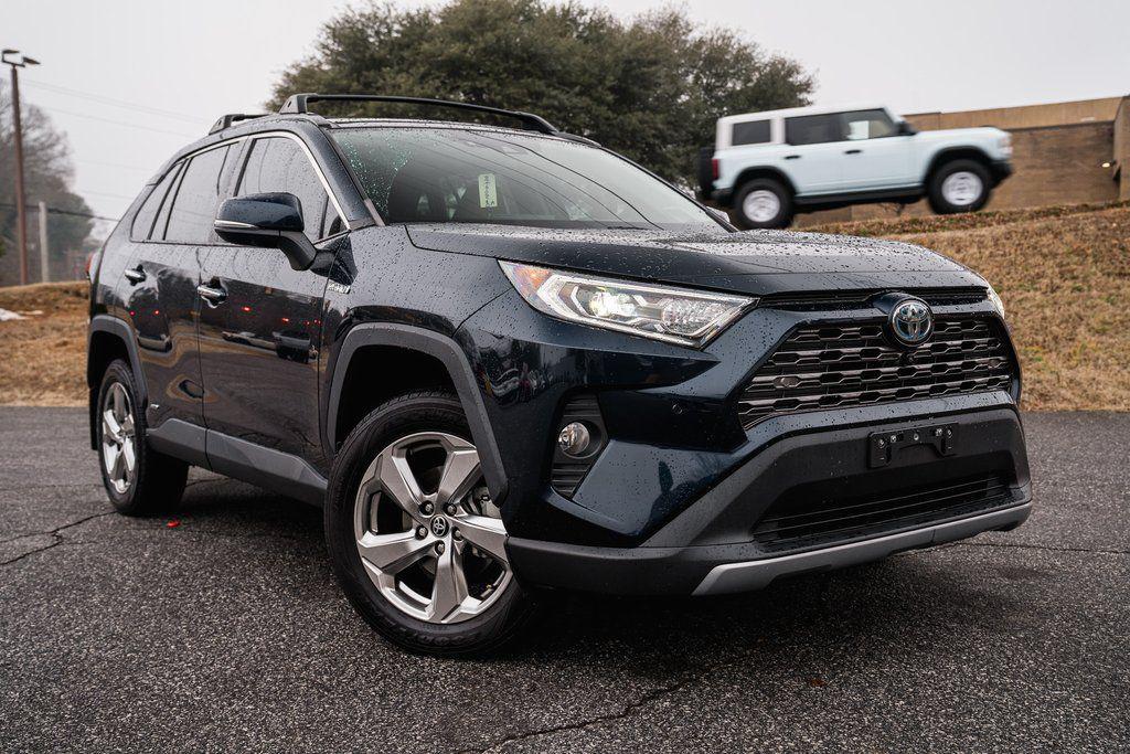 used 2021 Toyota RAV4 Hybrid car, priced at $29,950