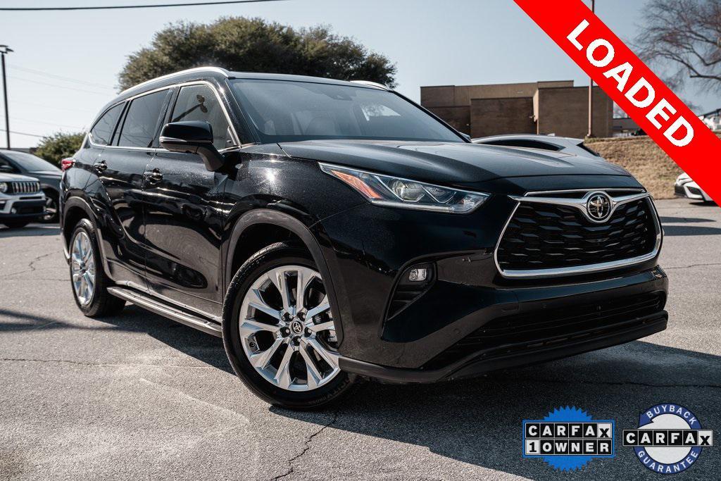 used 2023 Toyota Highlander car, priced at $38,550