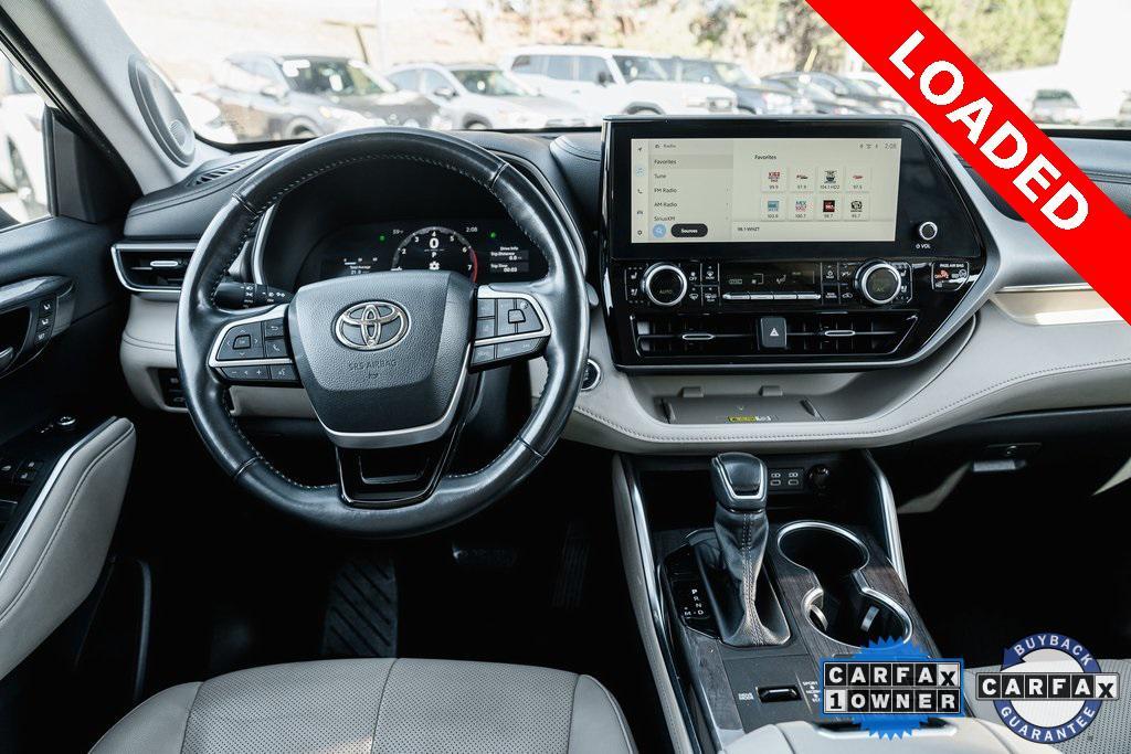 used 2023 Toyota Highlander car, priced at $38,550