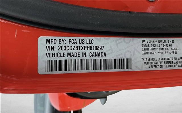 used 2023 Dodge Challenger car, priced at $35,721